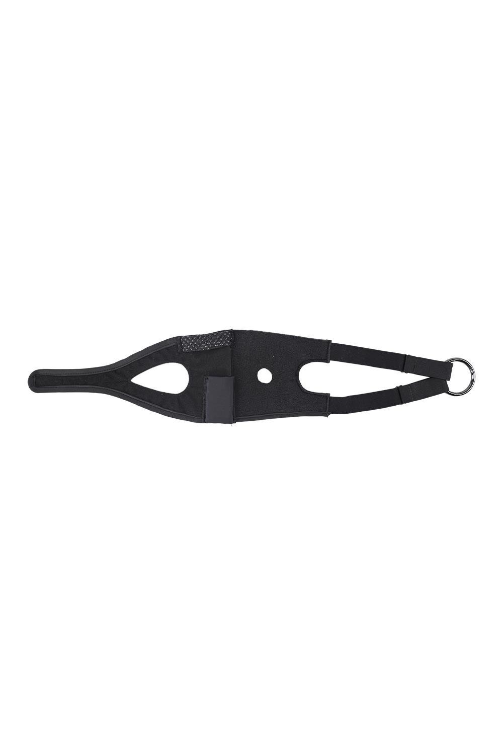 Фіксатор на ногу для іграшок Sportsheets Pivot Forced O Strap чорний