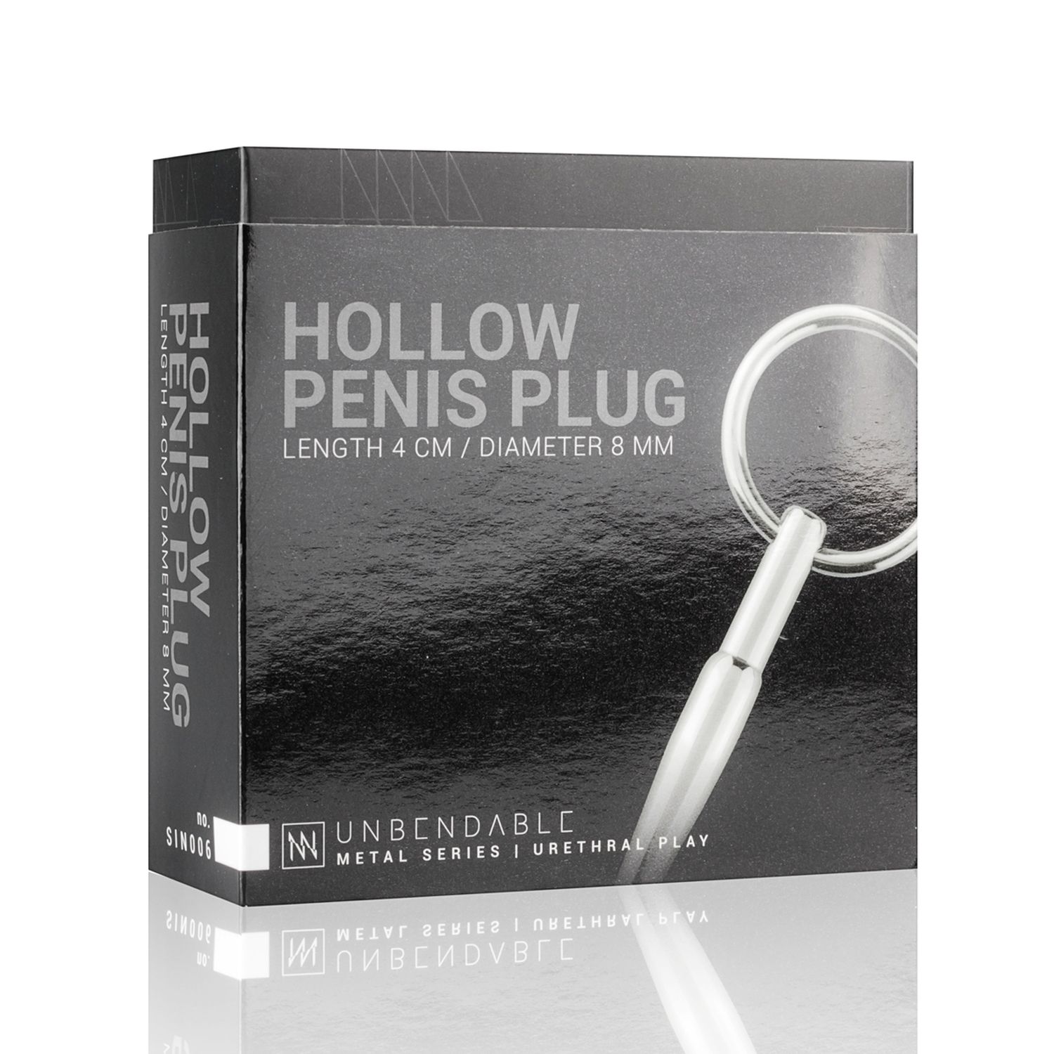 Уретральний стимулятор Sinner Hollow Penis Plug металевий