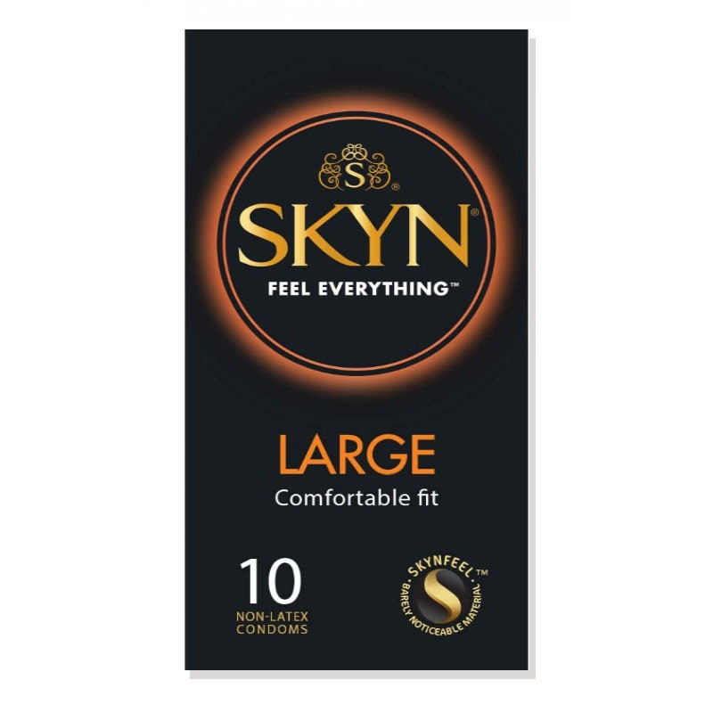 Презервативи ультратонкі великого розміру SKYN Large безлатексні (ціна за пачку, 10 шт.)