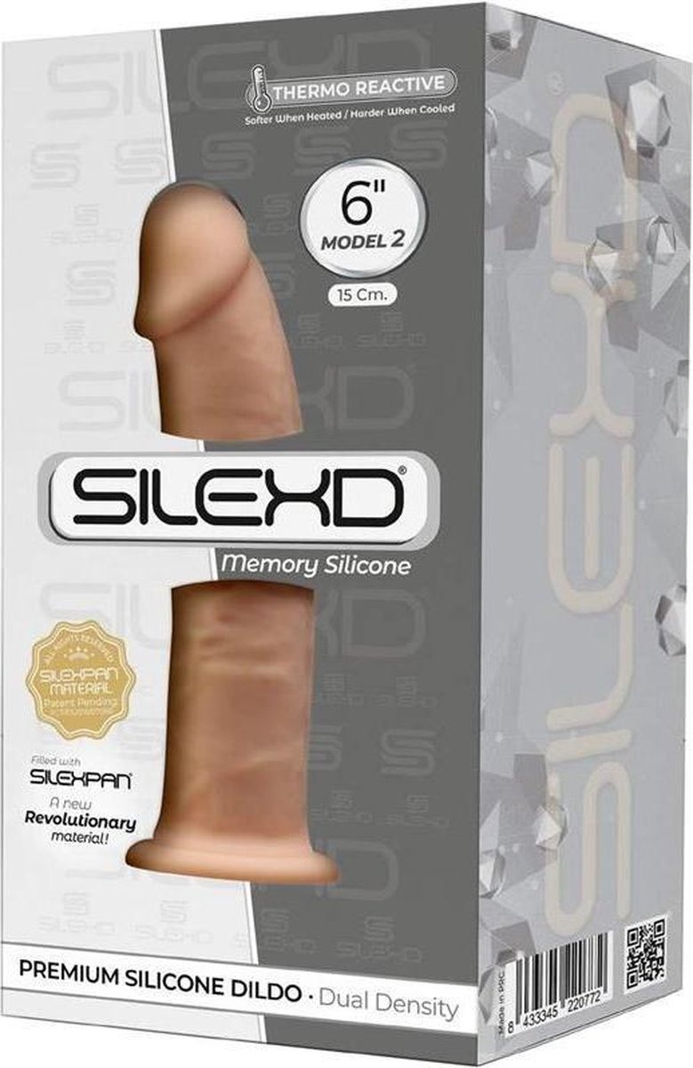Фалоімітатор термореактивний Silexd Model 2 (6