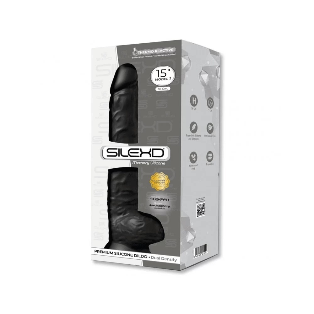 Фалоімітатор гігант термореактивний Silexd Model (15