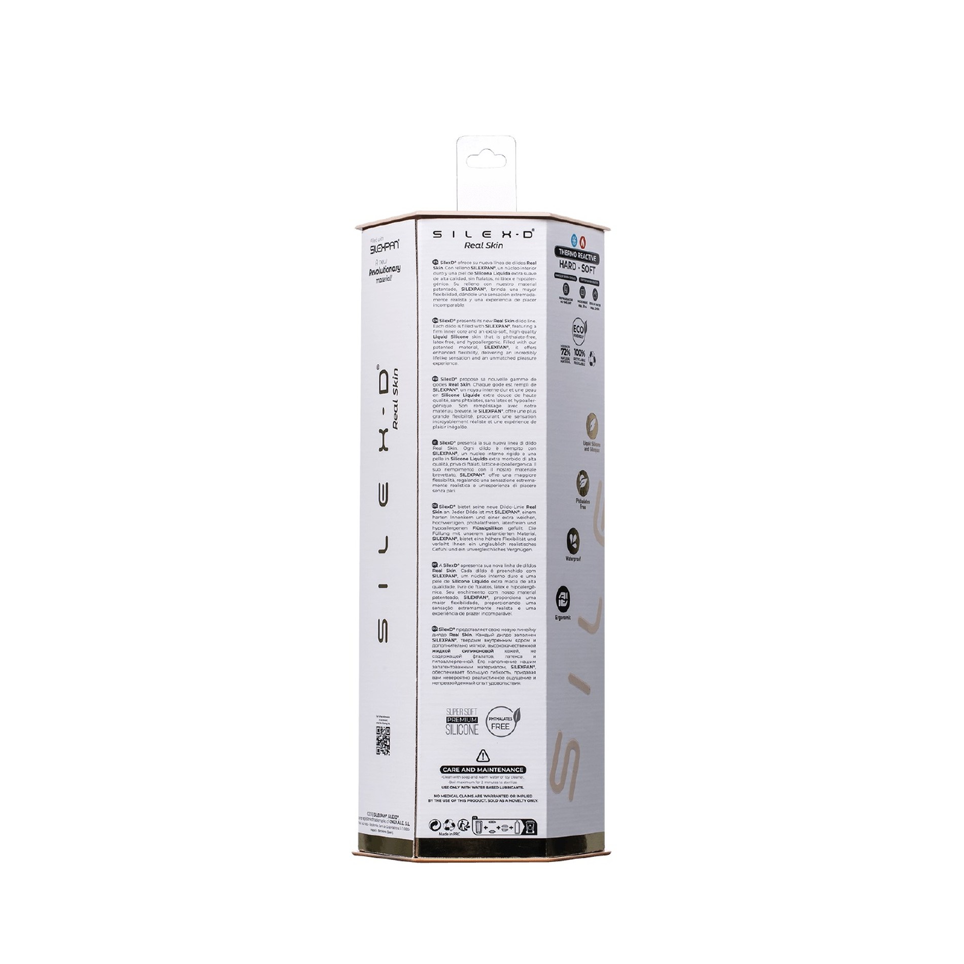 Фалоімітатор реалістичний з яєчками SILEXD Model 1 (8