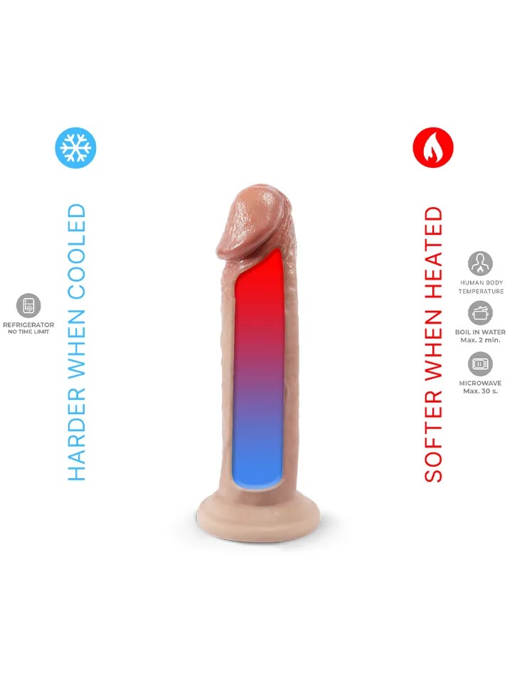 Фаллоімітатор термореактивний реалістичний Silexd Premium Real Skin Model 2 (6