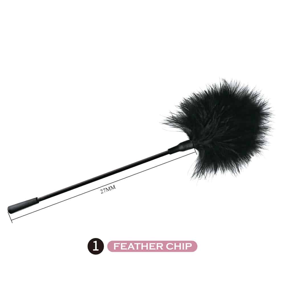 Набір БДСМ Pretty Love, чорний, 8 предметів
