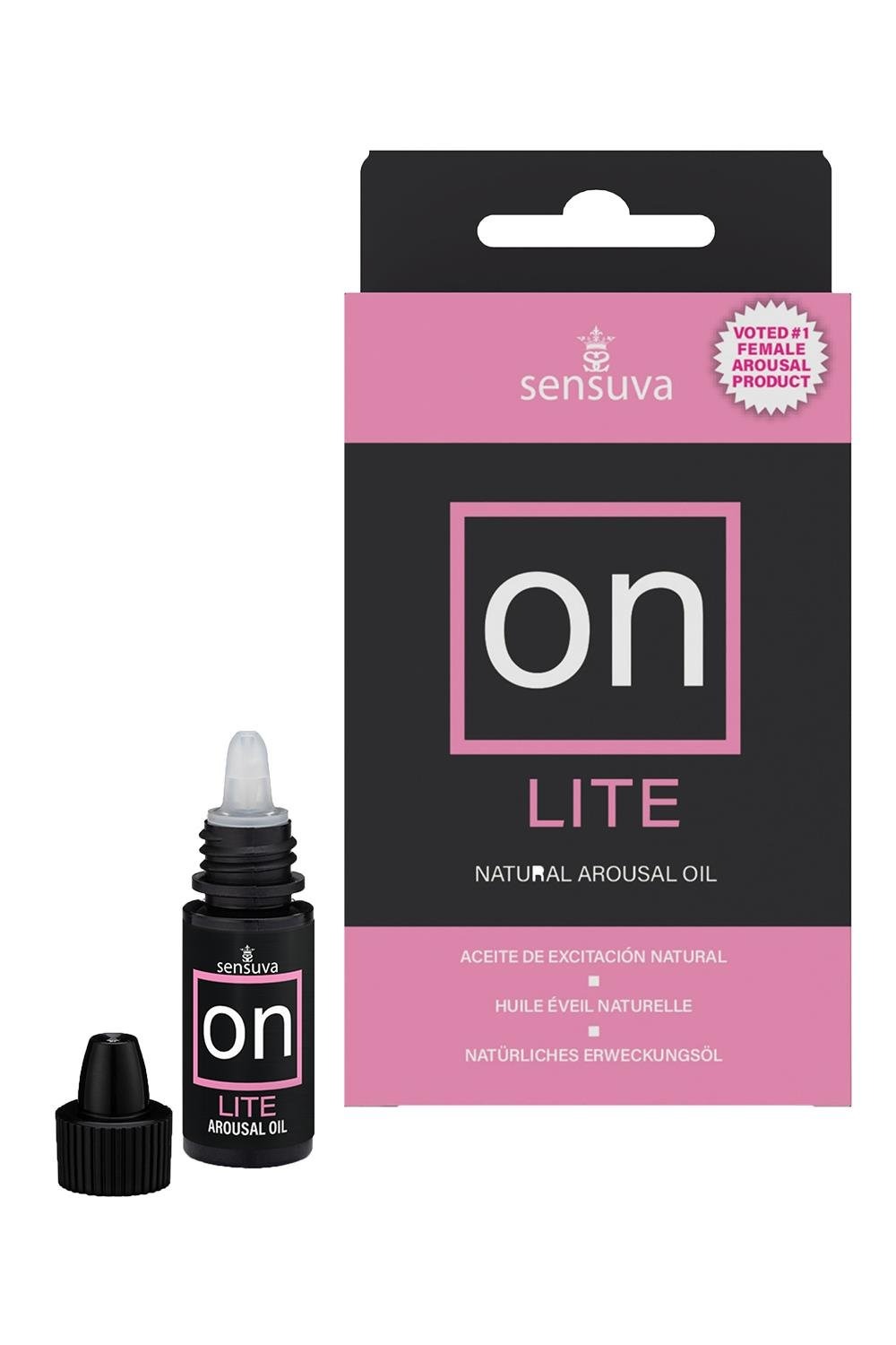Рідкий вібратор Sensuva On LITE Arousal Oil, 5 мл