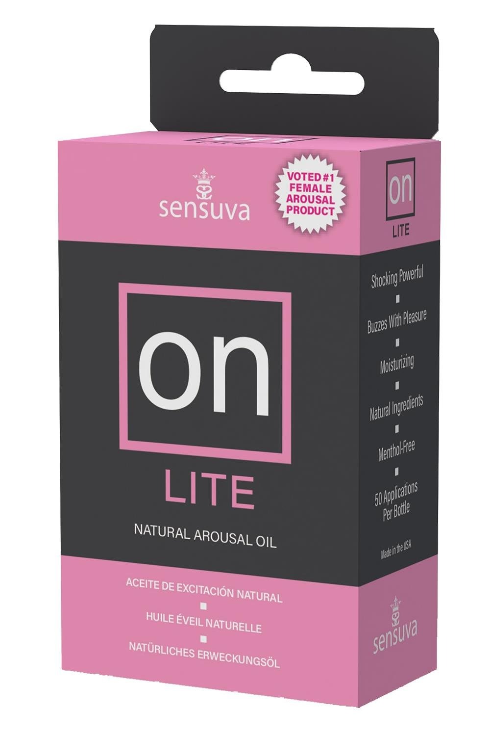 Рідкий вібратор Sensuva On LITE Arousal Oil, 5 мл