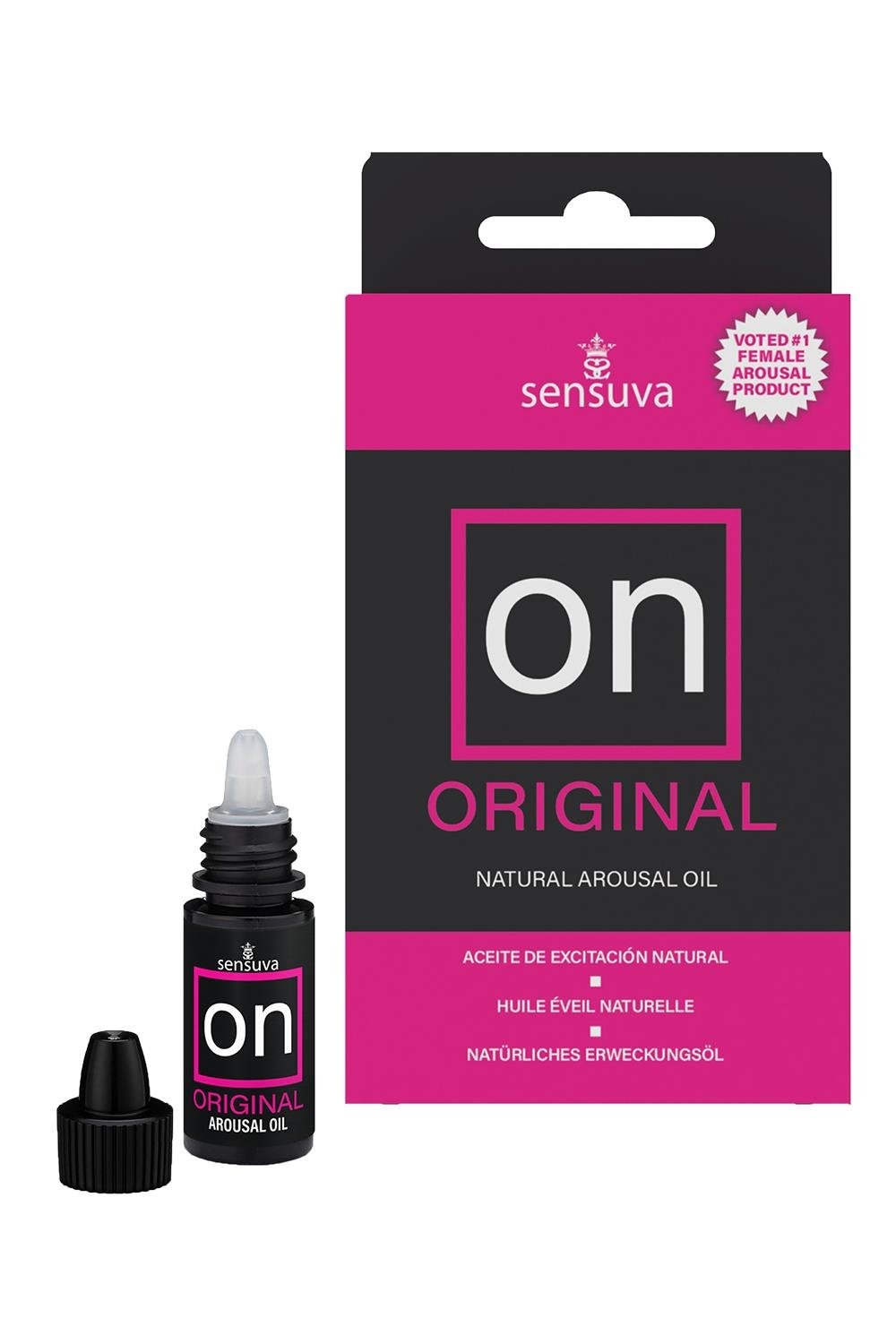 Жіноча збуджуюча олія афродизіак Sensuva On Original Arousal, 5 мл