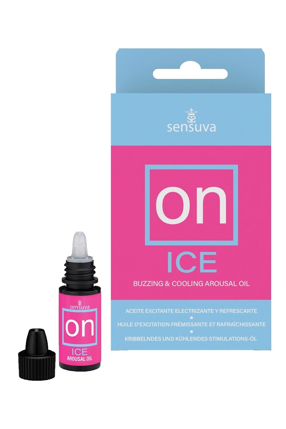 Збудливий та охолоджувальний рідкий вібратор Sensuva ON ICE, 5 мл