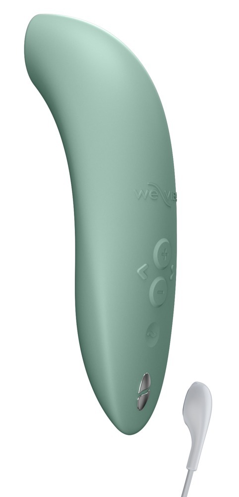 Кліторальний вакуумний смарт-стимулятор We-Vibe Melt 2 м'ятний