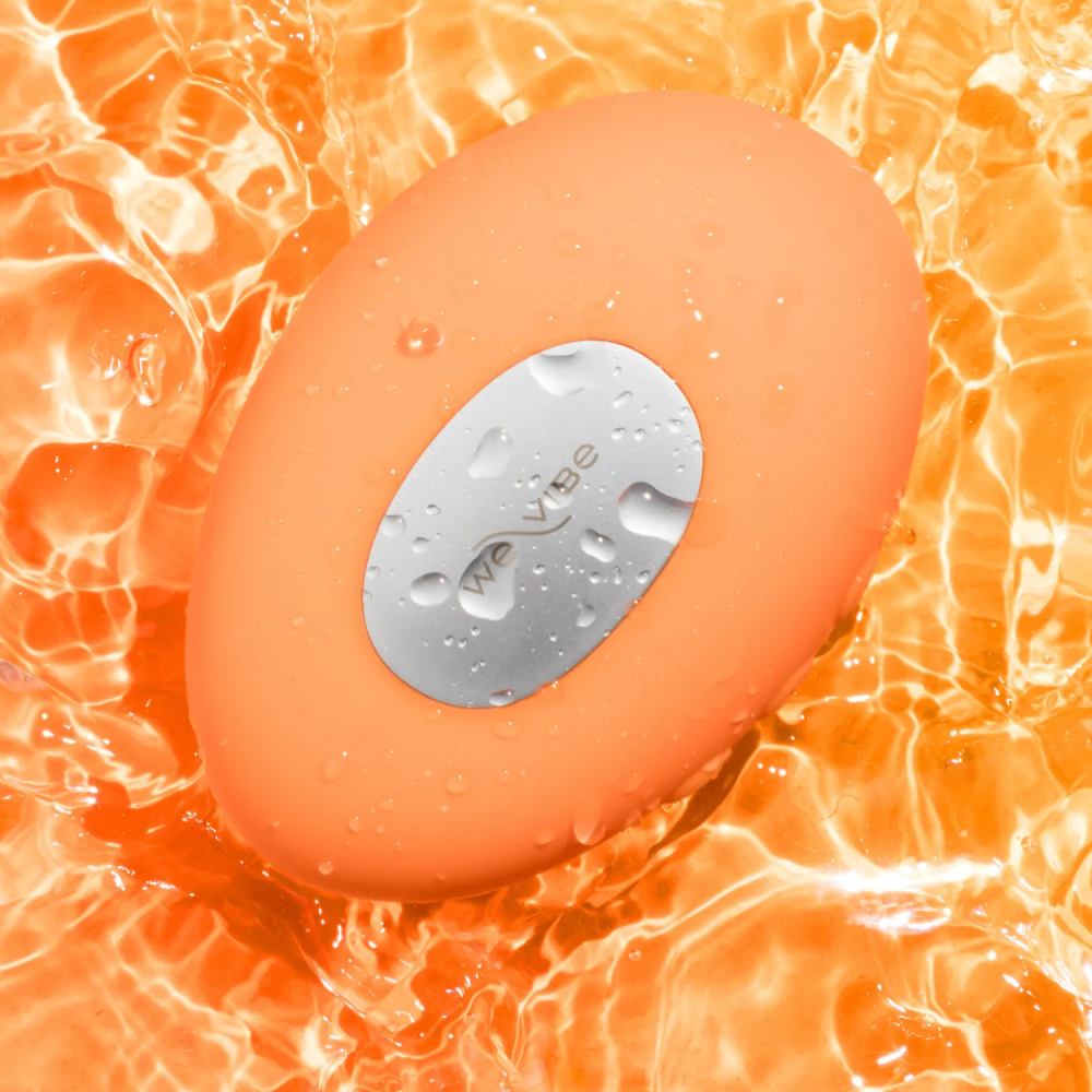 Кліторальний вібратор We-Vibe Temp Tangerine з функцією нагрівання та охолодження, помаранчевий