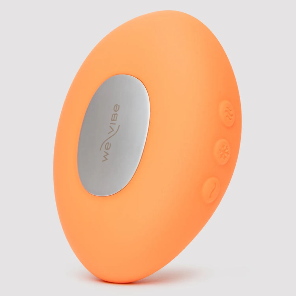 Кліторальний вібратор We-Vibe Temp Tangerine з функцією нагрівання та охолодження, помаранчевий