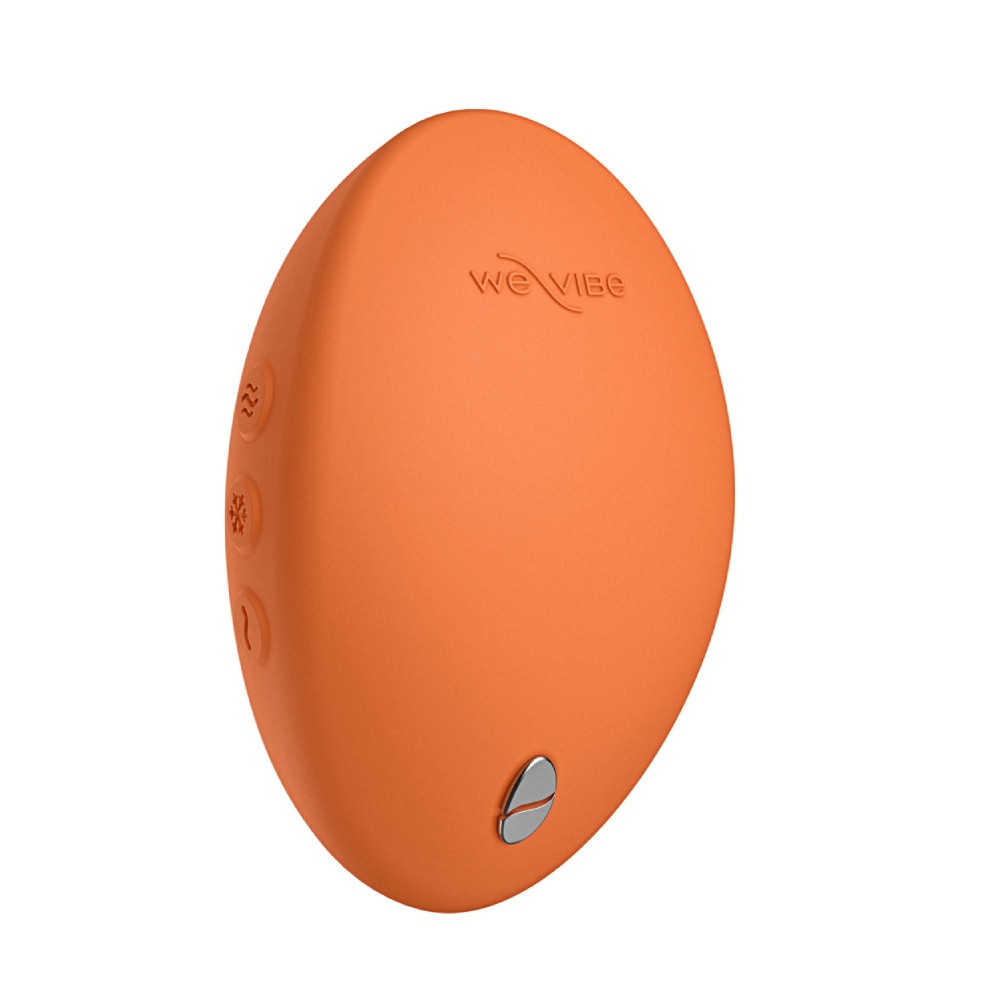 Кліторальний вібратор We-Vibe Temp Tangerine з функцією нагрівання та охолодження, помаранчевий