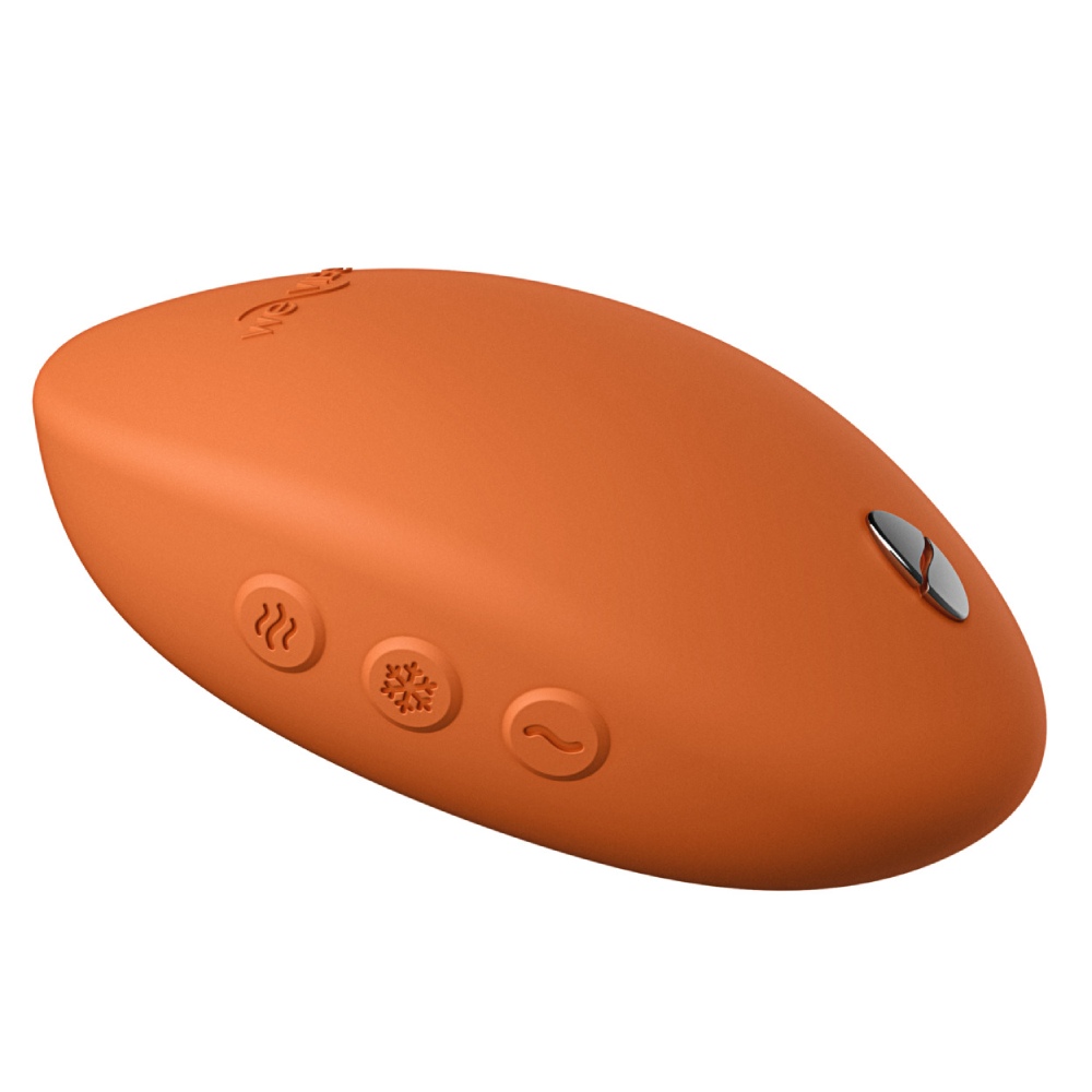 Кліторальний вібратор We-Vibe Temp Tangerine з функцією нагрівання та охолодження, помаранчевий