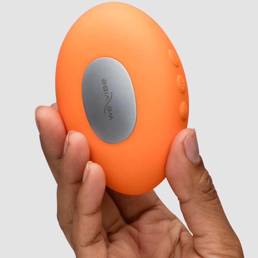 Кліторальний вібратор We-Vibe Temp Tangerine з функцією нагрівання та охолодження, помаранчевий