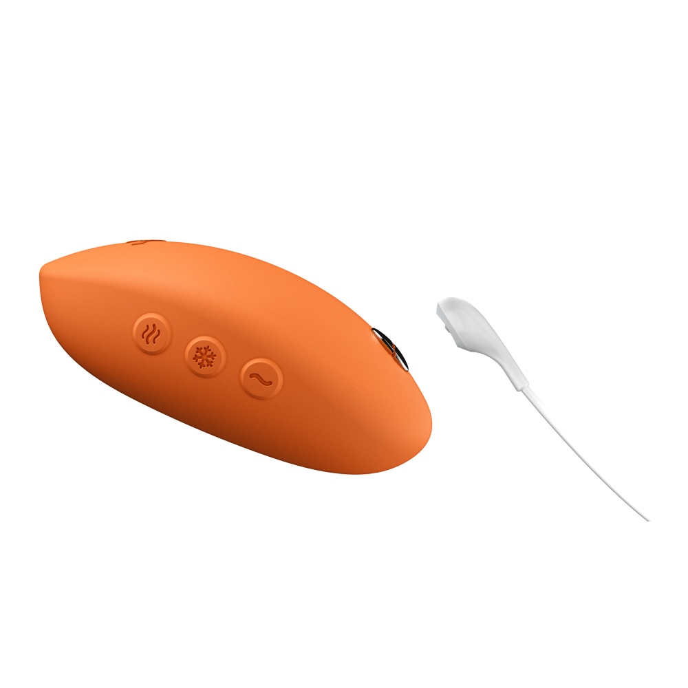Кліторальний вібратор We-Vibe Temp Tangerine з функцією нагрівання та охолодження, помаранчевий