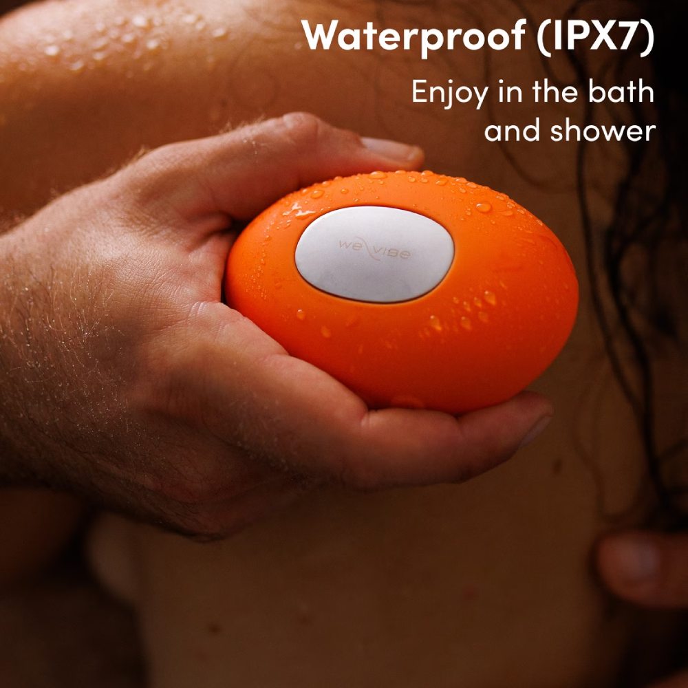 Кліторальний вібратор We-Vibe Temp Tangerine з функцією нагрівання та охолодження, помаранчевий