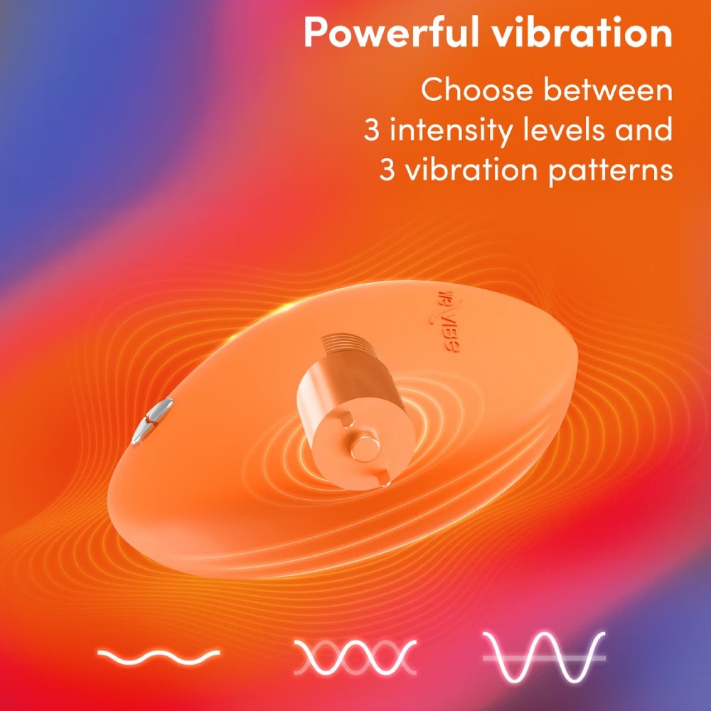 Кліторальний вібратор We-Vibe Temp Tangerine з функцією нагрівання та охолодження, помаранчевий