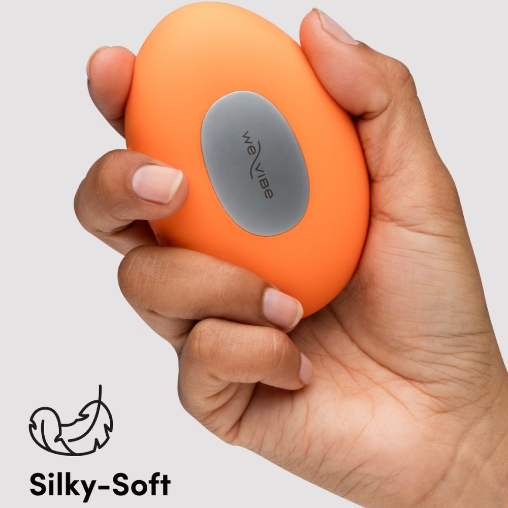 Кліторальний вібратор We-Vibe Temp Tangerine з функцією нагрівання та охолодження, помаранчевий