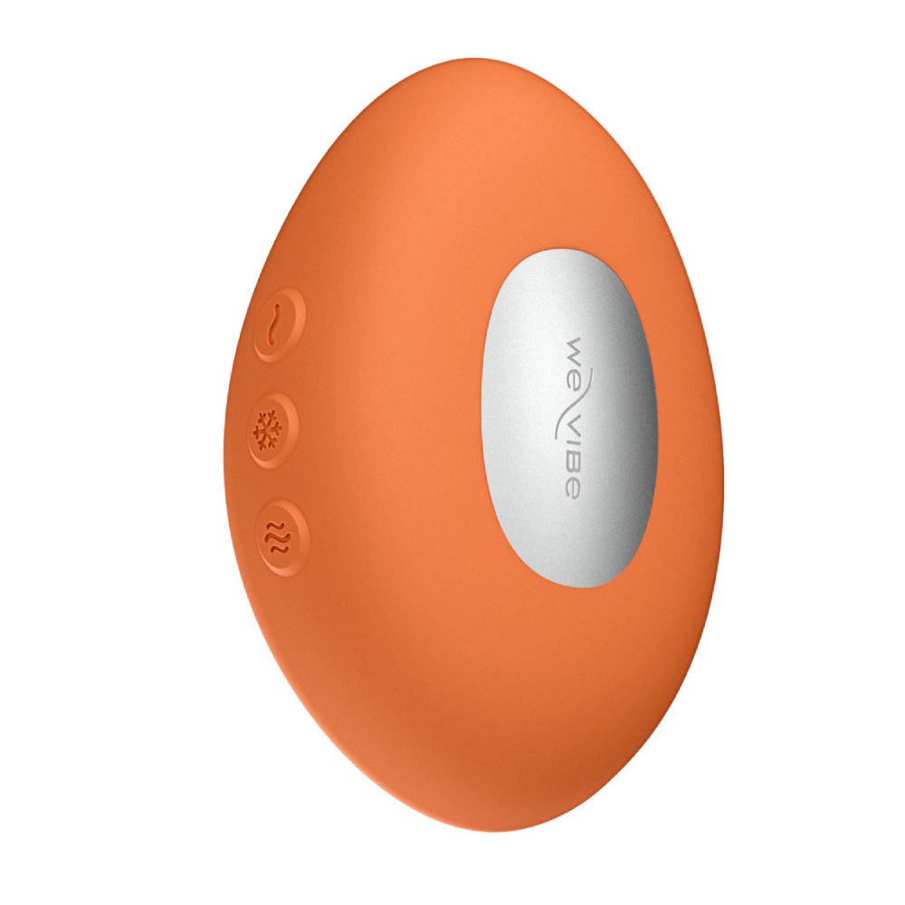 Кліторальний вібратор We-Vibe Temp Tangerine з функцією нагрівання та охолодження, помаранчевий