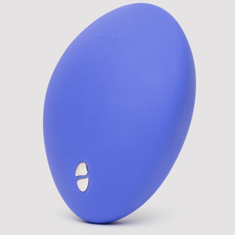 Кліторальний вібратор We-Vibe Temp Lavender Blue з функцією нагрівання та охолодження, синій