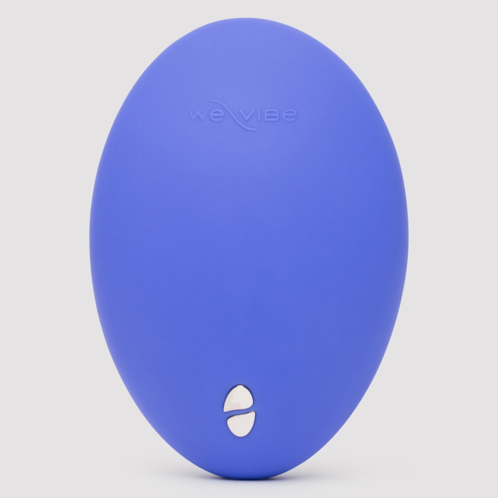 Кліторальний вібратор We-Vibe Temp Lavender Blue з функцією нагрівання та охолодження, синій