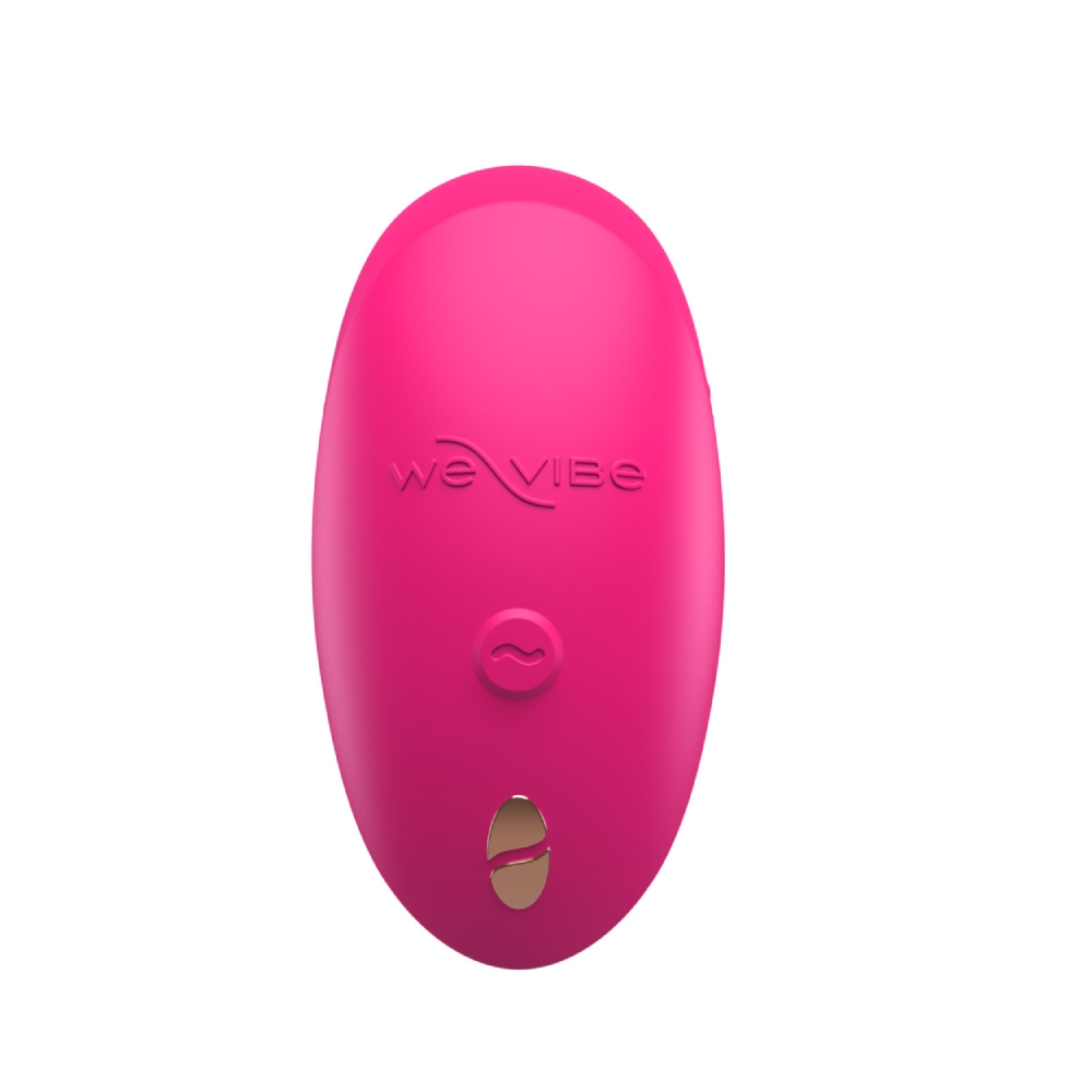 Вібратор для пар We-Vibe Chorus Pro Electric Pink з пультом і додатком, рожевий