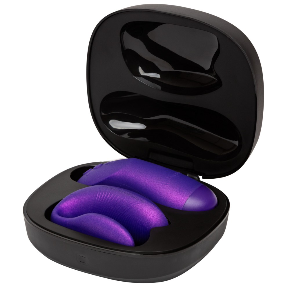 Вібратор для пар We-Vibe Chorus Pro Cosmic Purple з пультом і додатком, фіолетовий