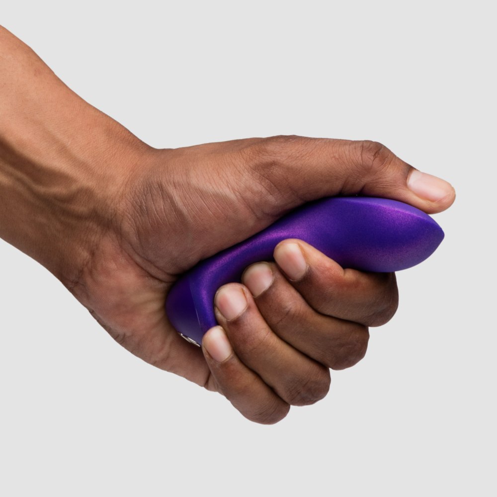 Вібратор для пар We-Vibe Chorus Pro Cosmic Purple з пультом і додатком, фіолетовий