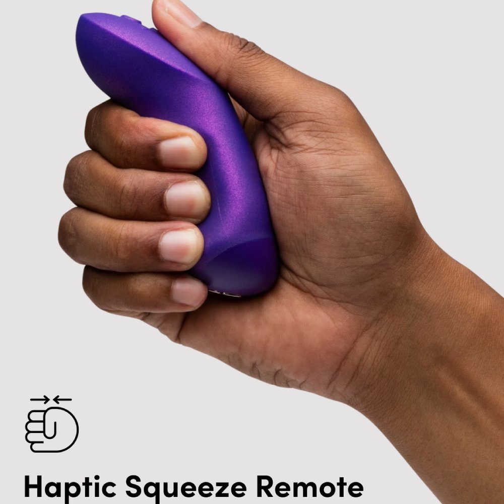 Вібратор для пар We-Vibe Chorus Pro Cosmic Purple з пультом і додатком, фіолетовий