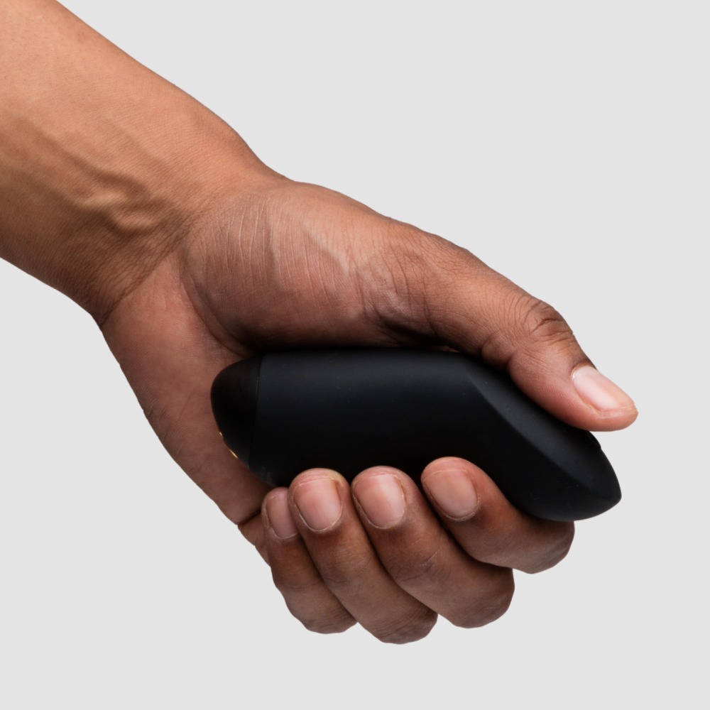 Вібратор для пар We-Vibe Chorus Pro Satin Black з пультом і додатком, чорний
