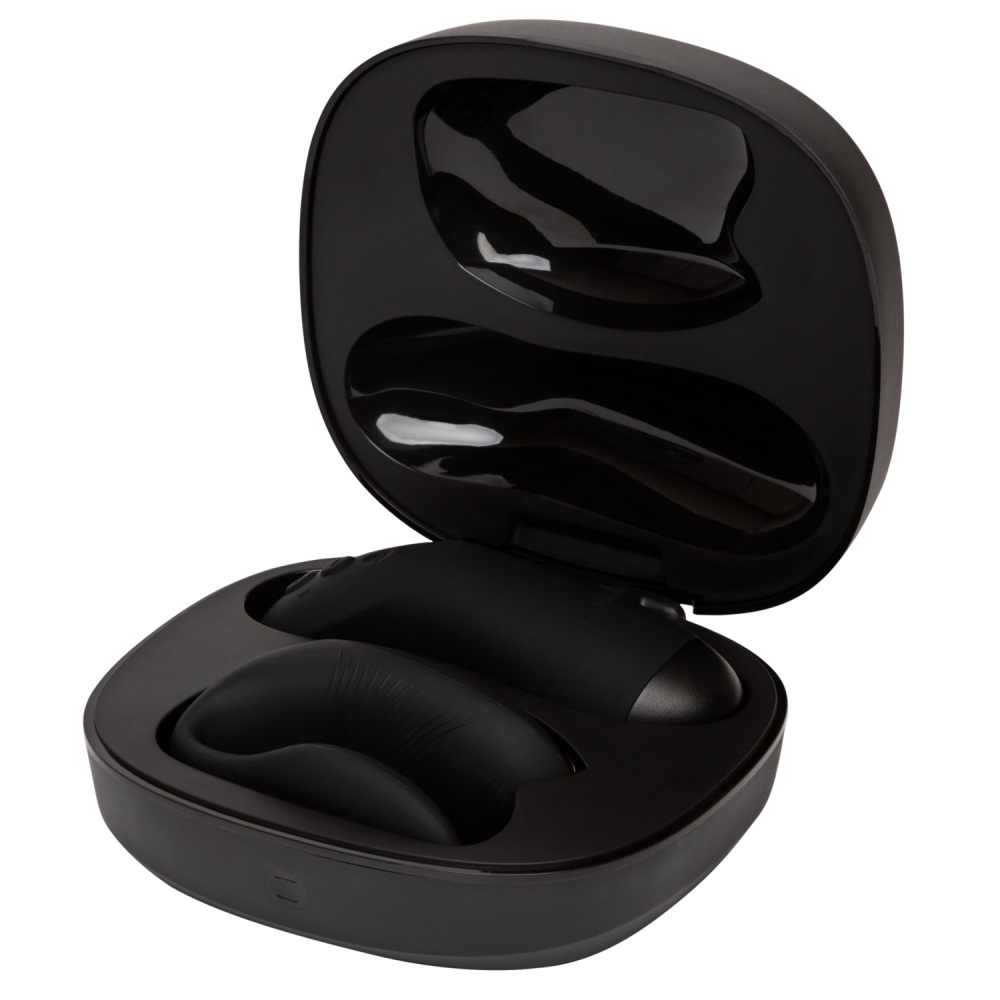 Вібратор для пар We-Vibe Chorus Pro Satin Black з пультом і додатком, чорний