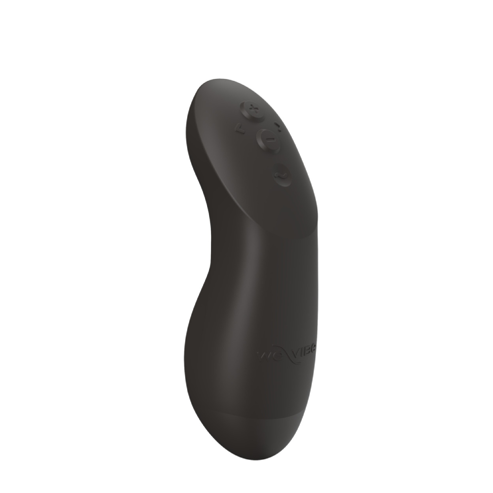 Вібратор для пар We-Vibe Chorus Pro Satin Black з пультом і додатком, чорний