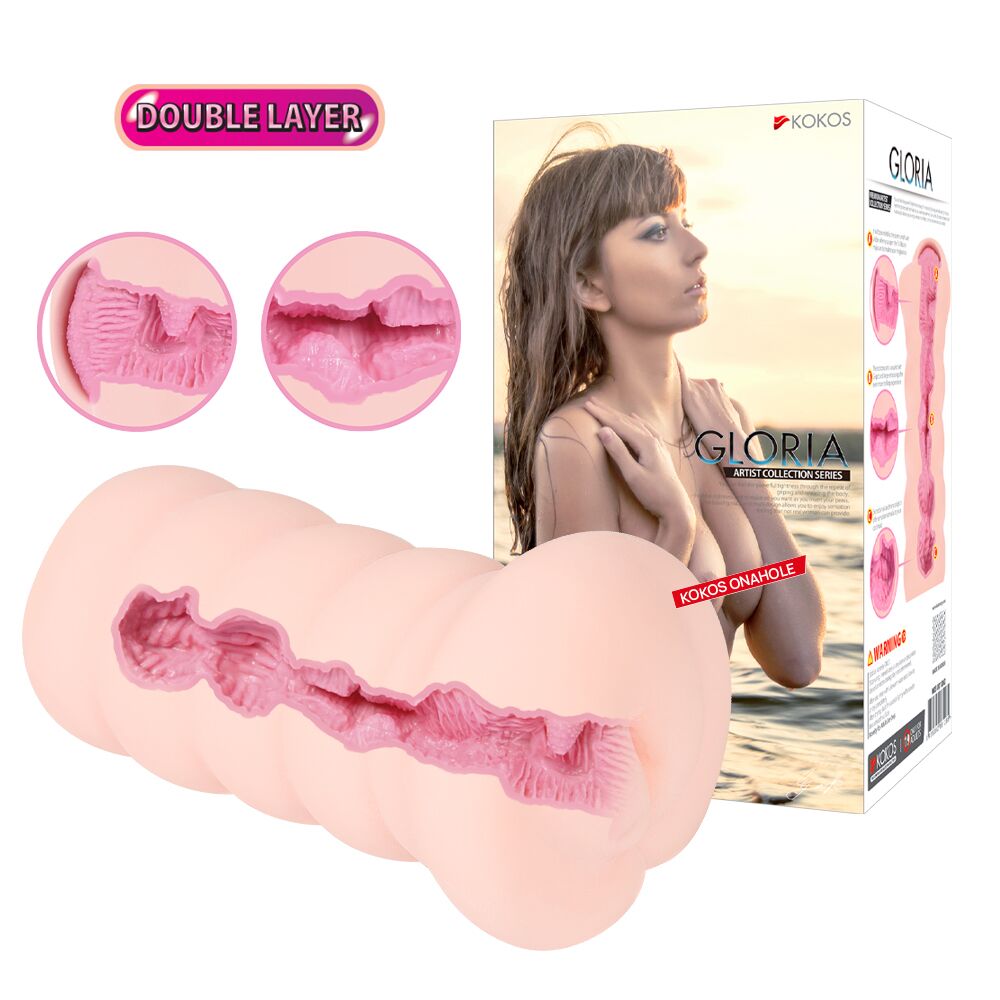 Мастурбатор-вагина двухслойный Kokos Gloria Double Layer