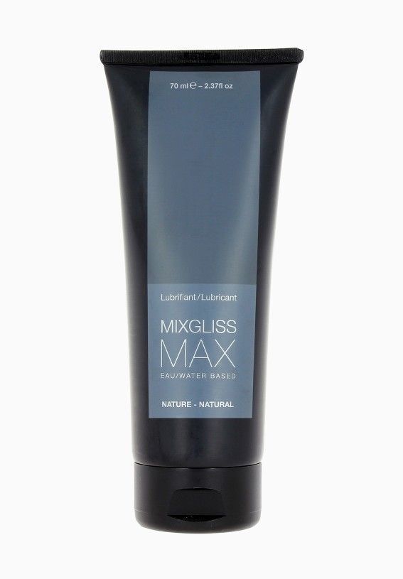 Анальний гель-змазка MixGliss MAX NATURE (70 мл) (етикетка без тексту!!!)