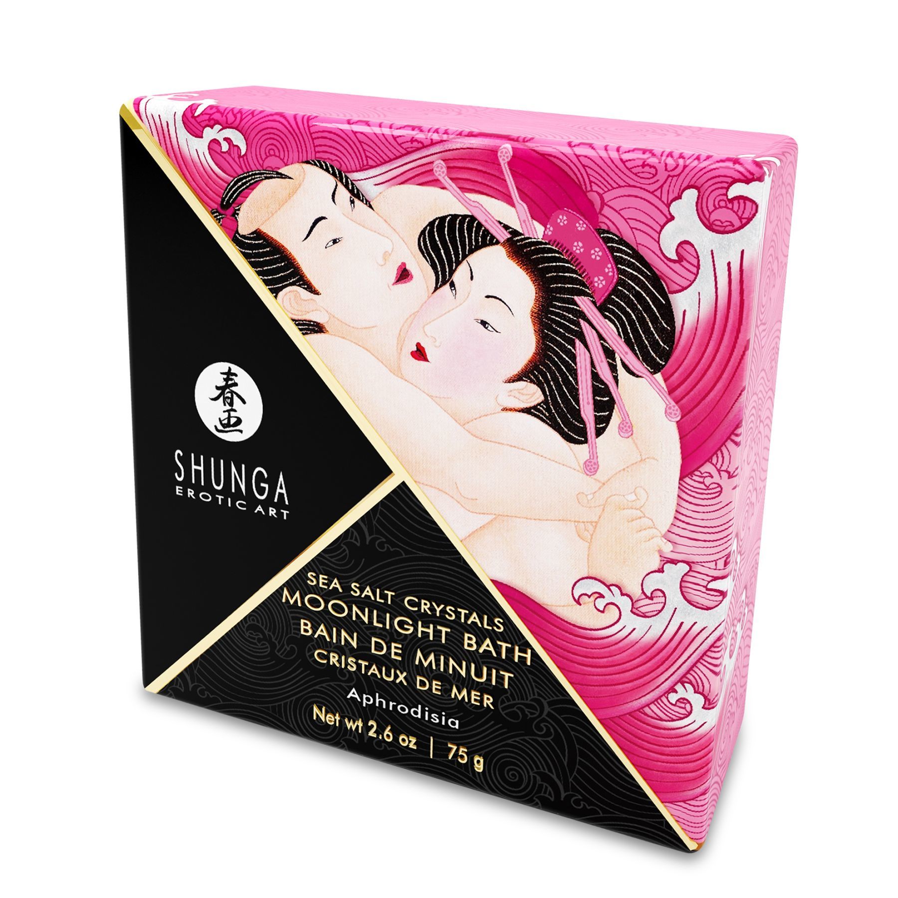 Сіль для ванни Shunga Moonlight Bath – Aphrodisia (75 г), сіль Мертвого моря, ароматичні олії