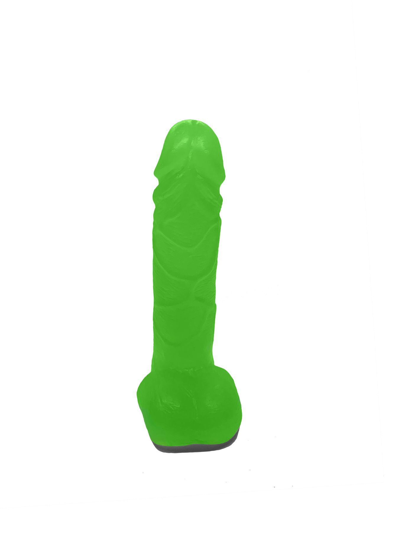Мыло в форме пениса Чистий Кайф Green size M, крафтовое мыло-член, натуральное