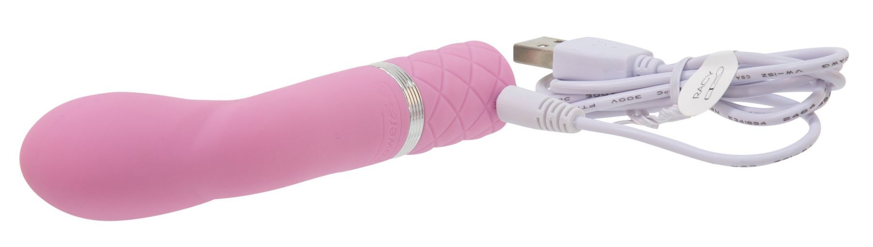 Роскошный вибратор Pillow Talk - Racy Pink с кристаллом Swarovski для точки G, подарочная упаковка