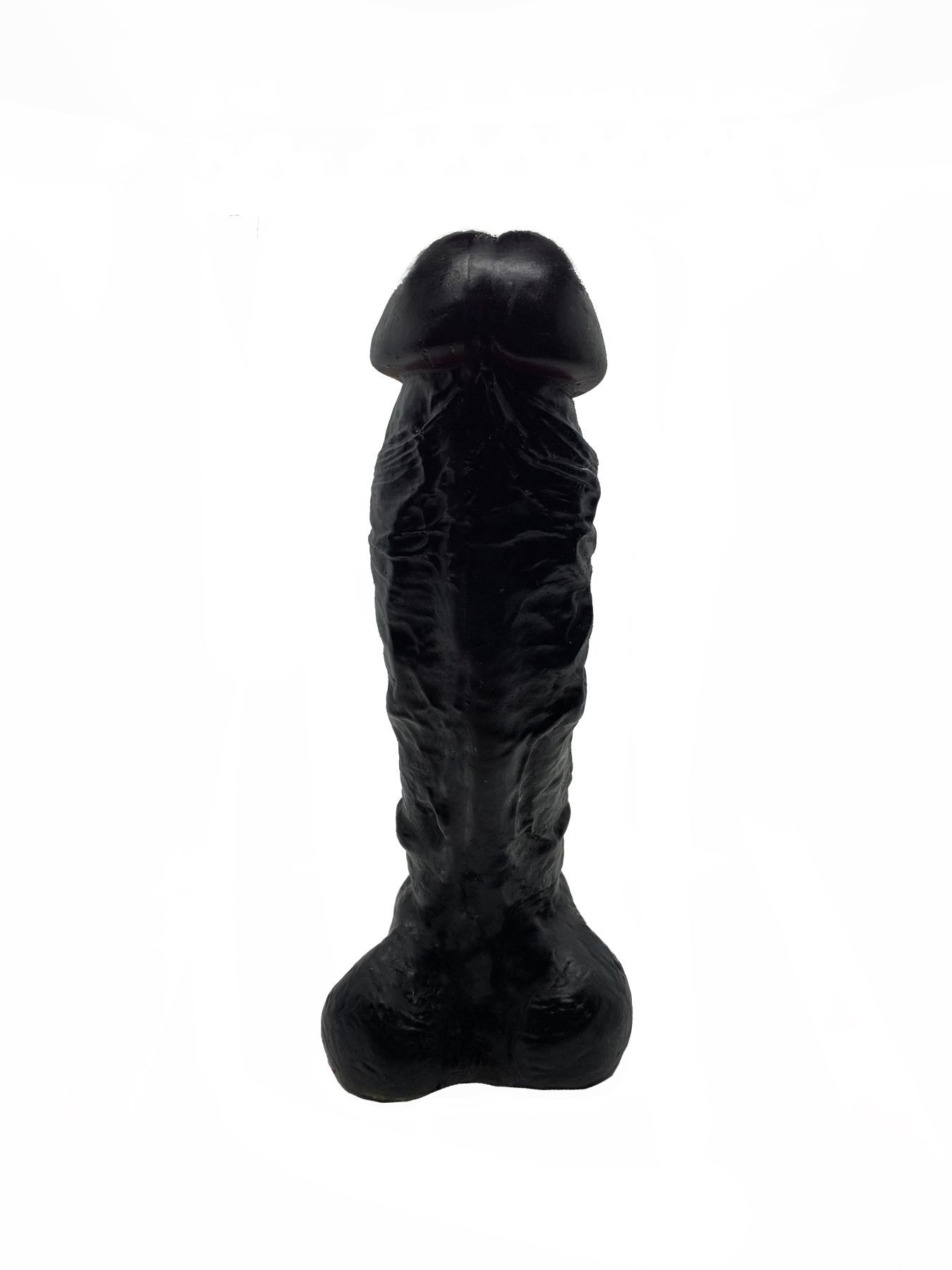 Мило у формі пеніса Чистий Кайф Black size XL, крафтове мило-член, натуральне