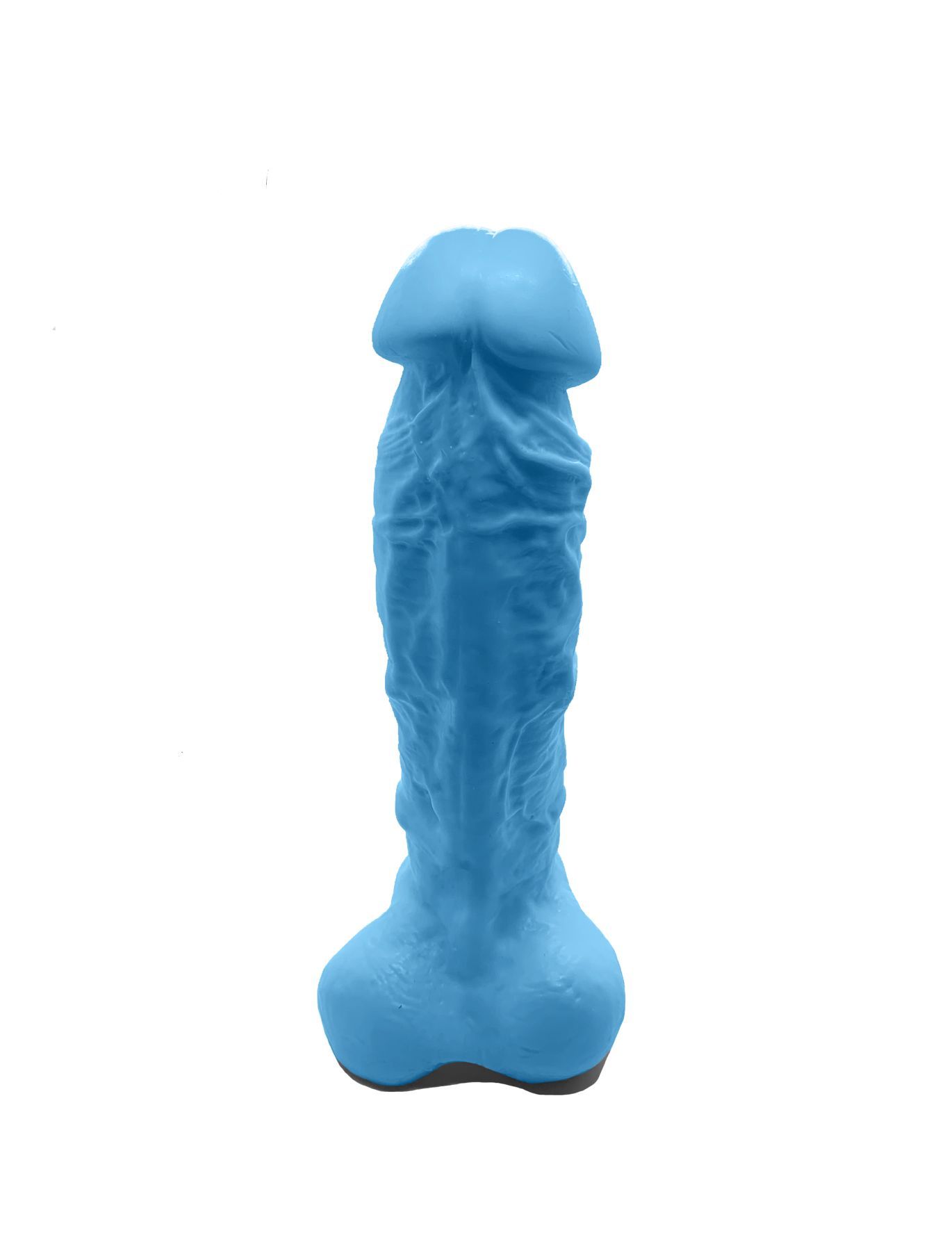 Мило у формі пеніса Чистий Кайф Blue size XL, крафтове мило-член, натуральне