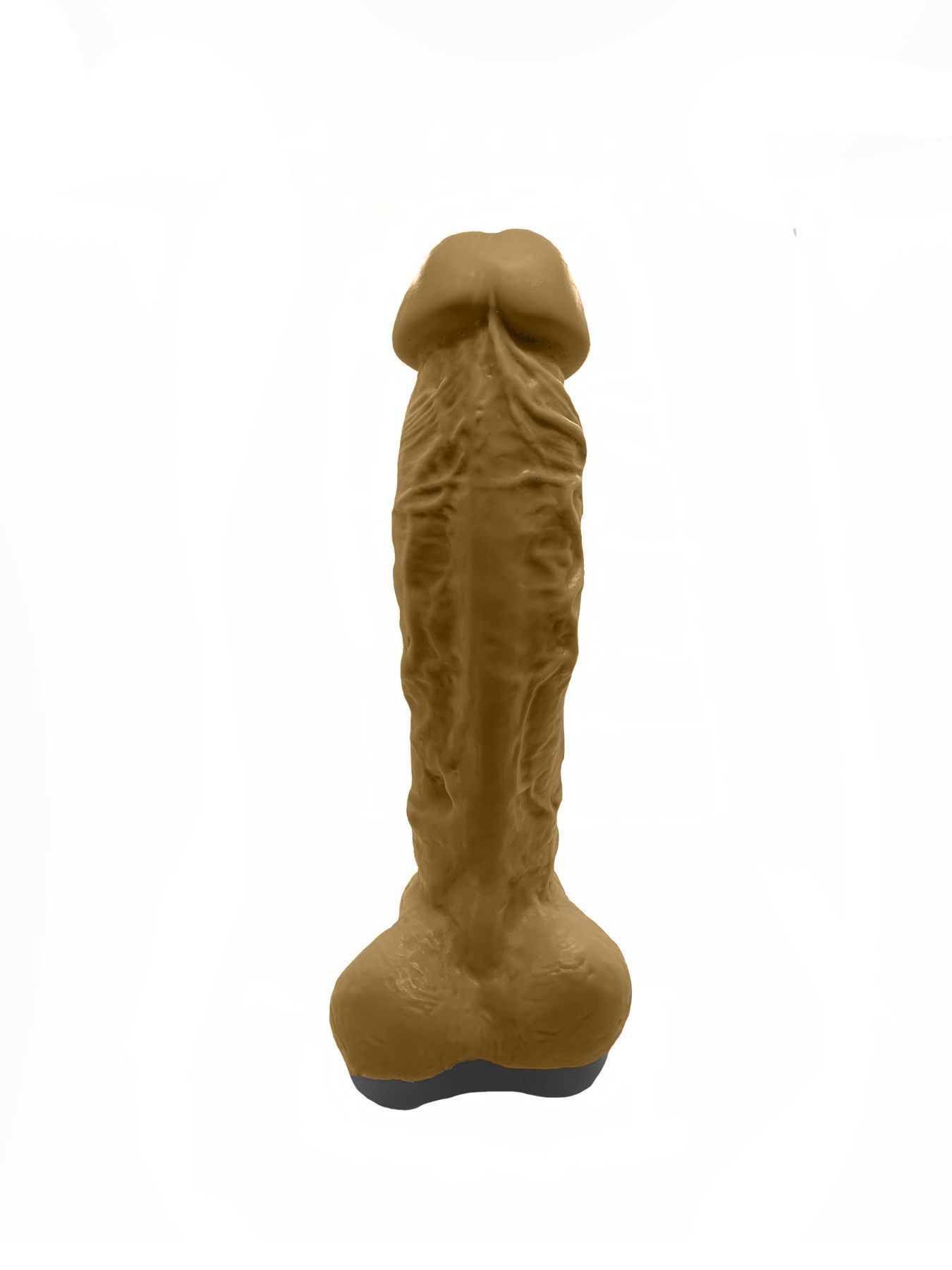 Мыло в форме пениса Чистий Кайф Brown size XL, крафтовое мыло-член, натуральное