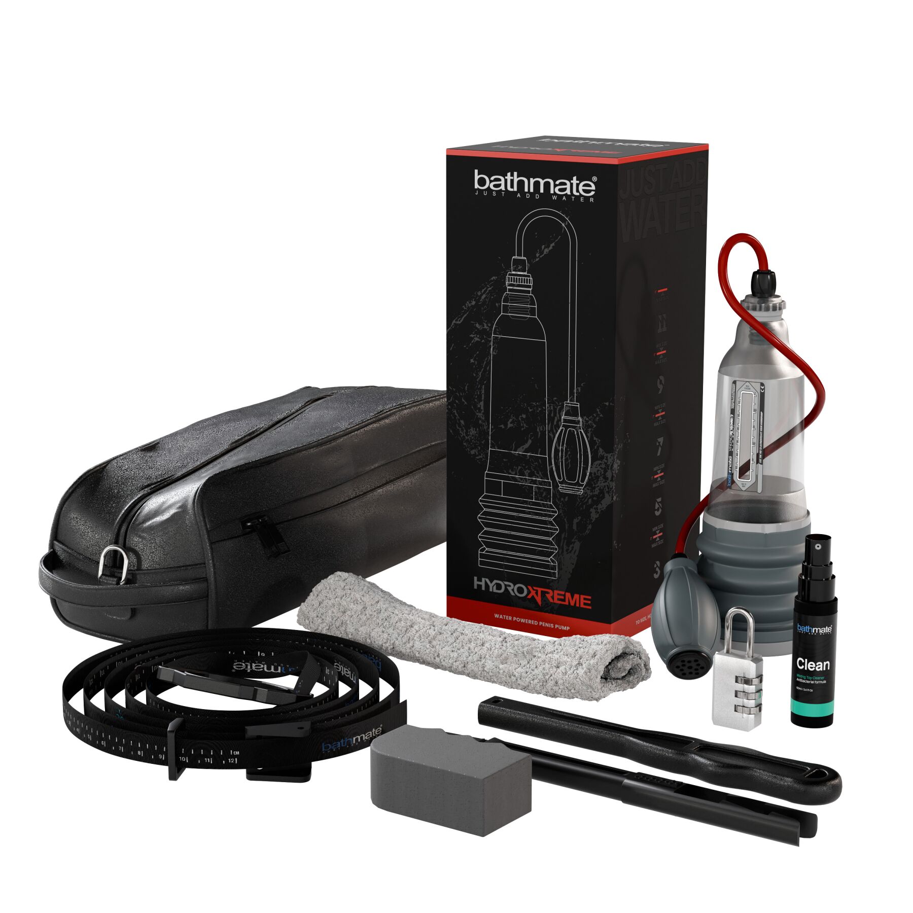 Гидропомпа Bathmate HydroXtreme 7 Wide Boy для члена длиной от 12,5 до 18 см, диаметр до 5,5 см