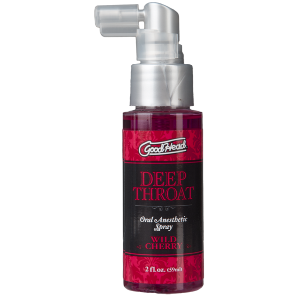 Спрей для минета Doc Johnson GoodHead DeepThroat Spray - Cherry 59 мл (мятая упаковка!!!)