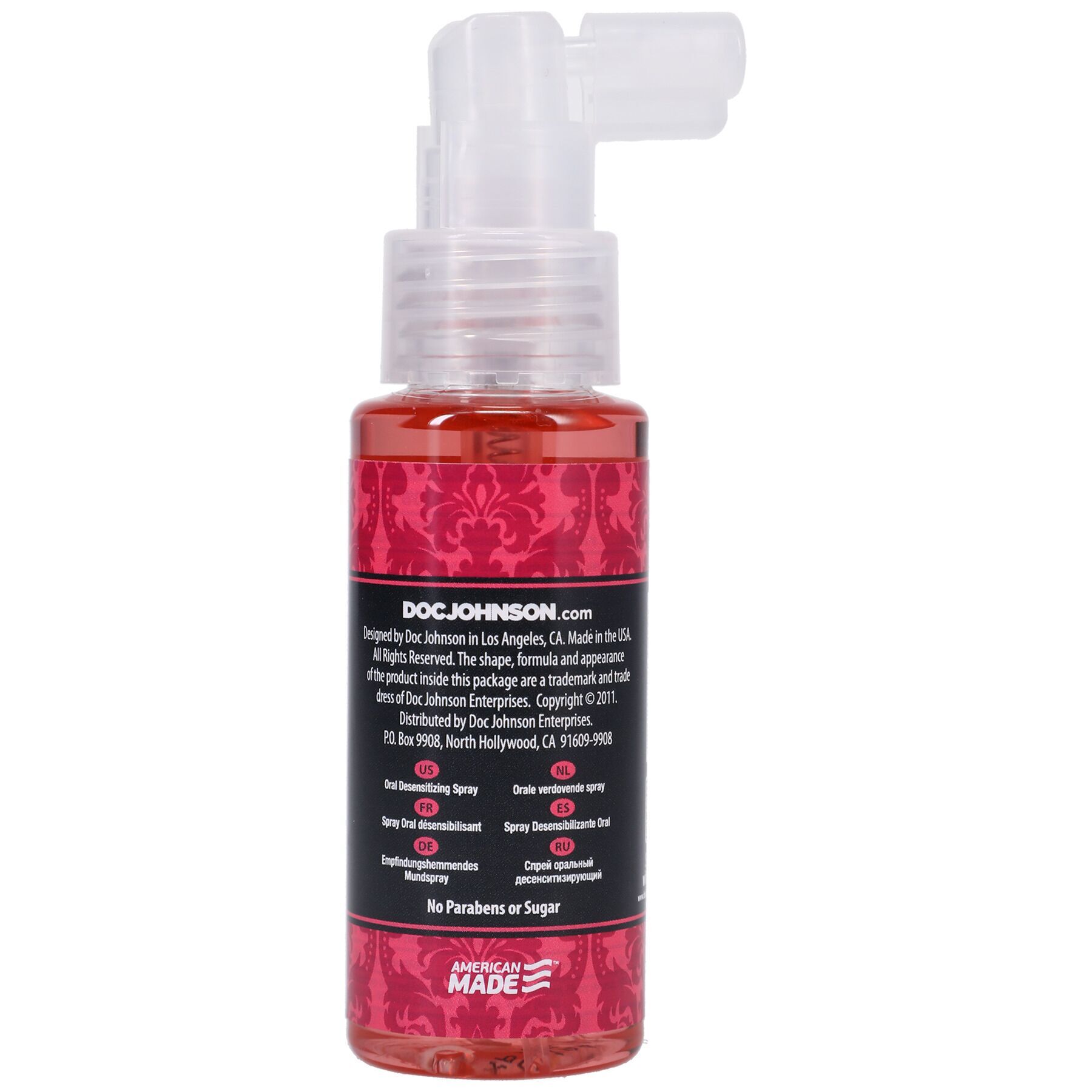 Спрей для минета Doc Johnson GoodHead Deep Throat Spray – Sweet Strawberry 59мл (мятая упаковка!!!)