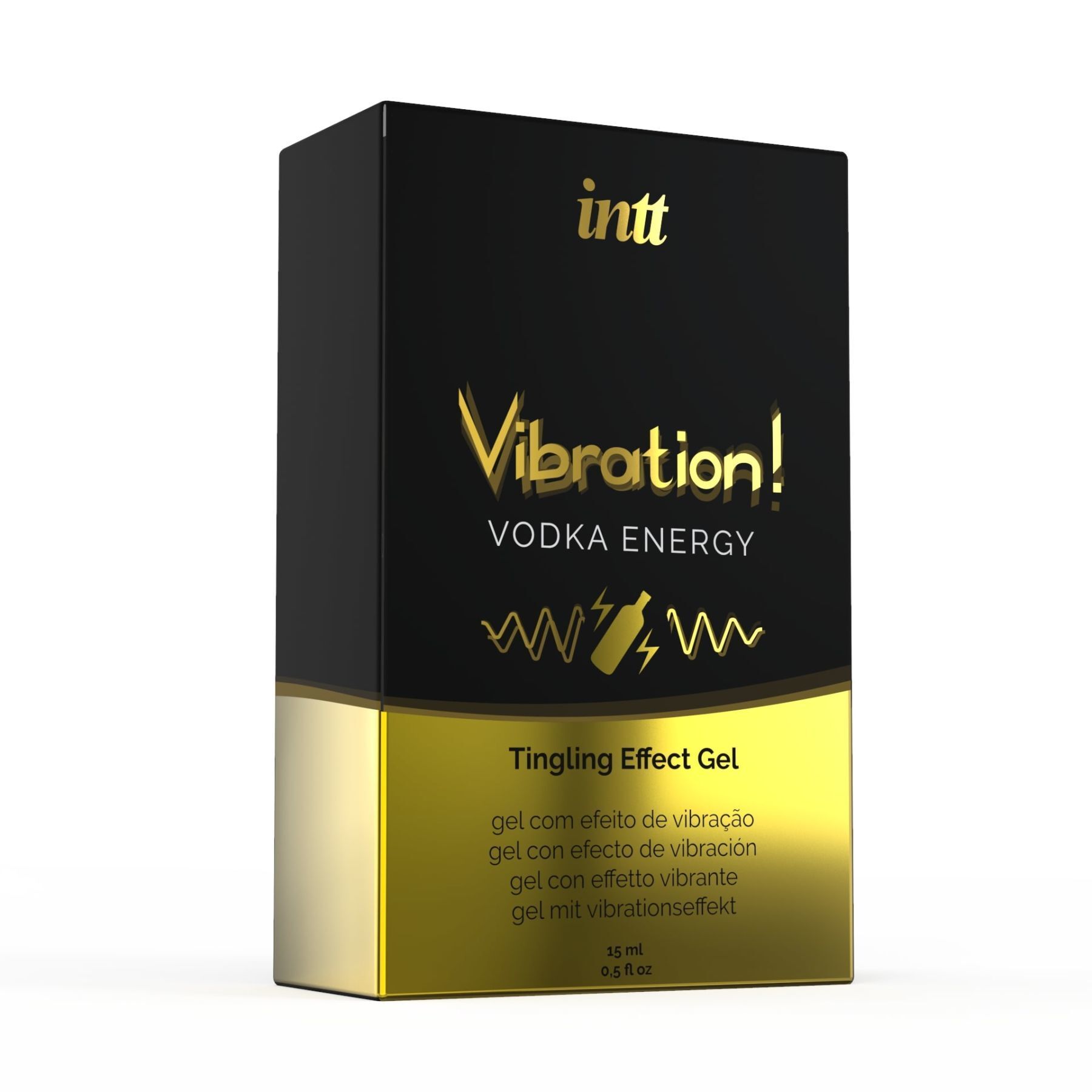 Рідкий вібратор Intt Vibration Vodka (15 мл) (м'яте паковання!!!)