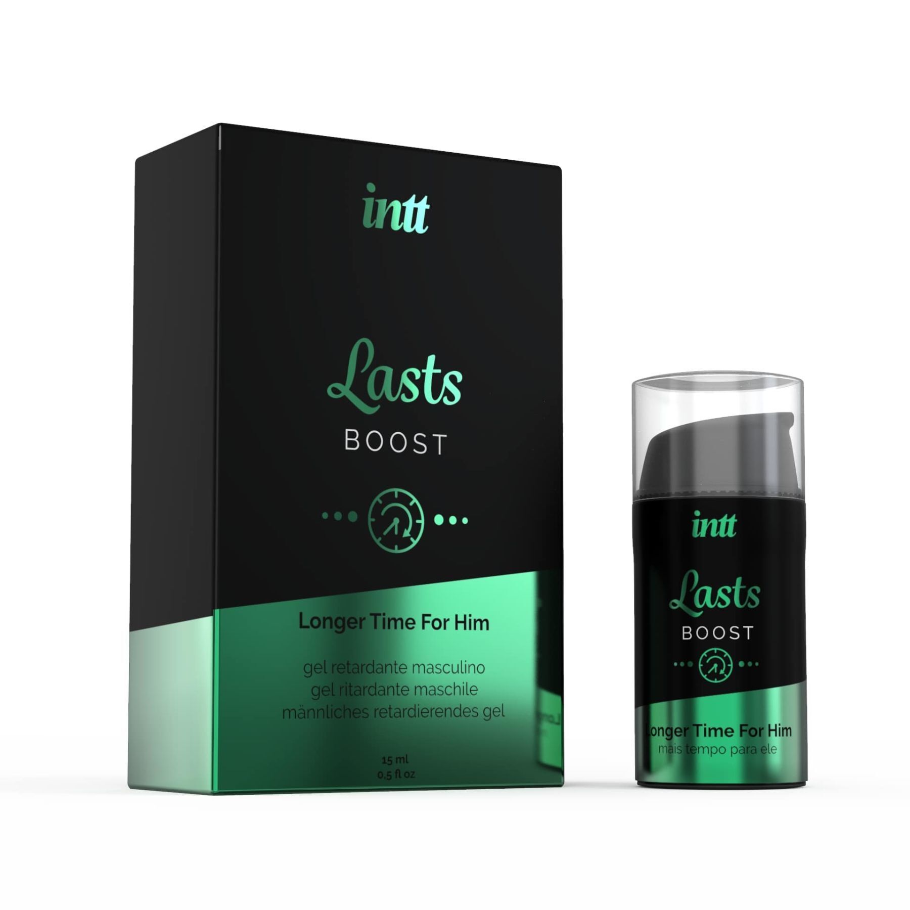 Пролонгатор для чоловіків Intt Lasts 15 мл (без пакування!!!)