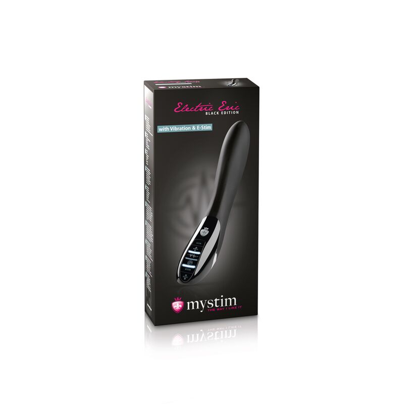 Вібратор з електростимуляцією Mystim Electric Eric eStim Black, міостимулятор