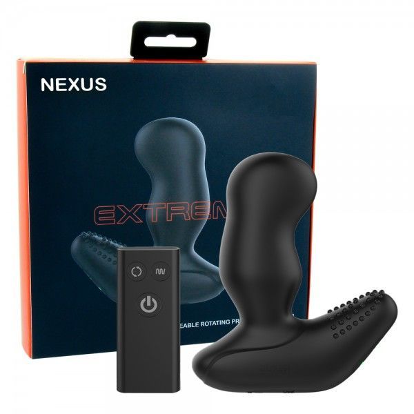 Масажер простати Nexus Revo Extreme з головкою, яка обертається і пультом ДК