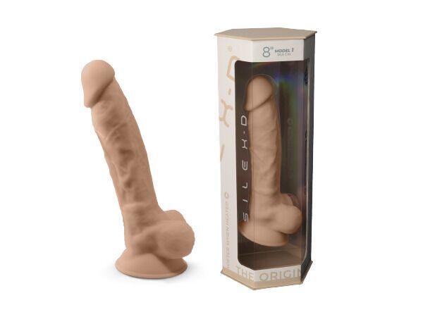 Фалоімітатор SilexD Vetus Flesh (MODEL 1 size 8in) (м'яте паковання!!!)
