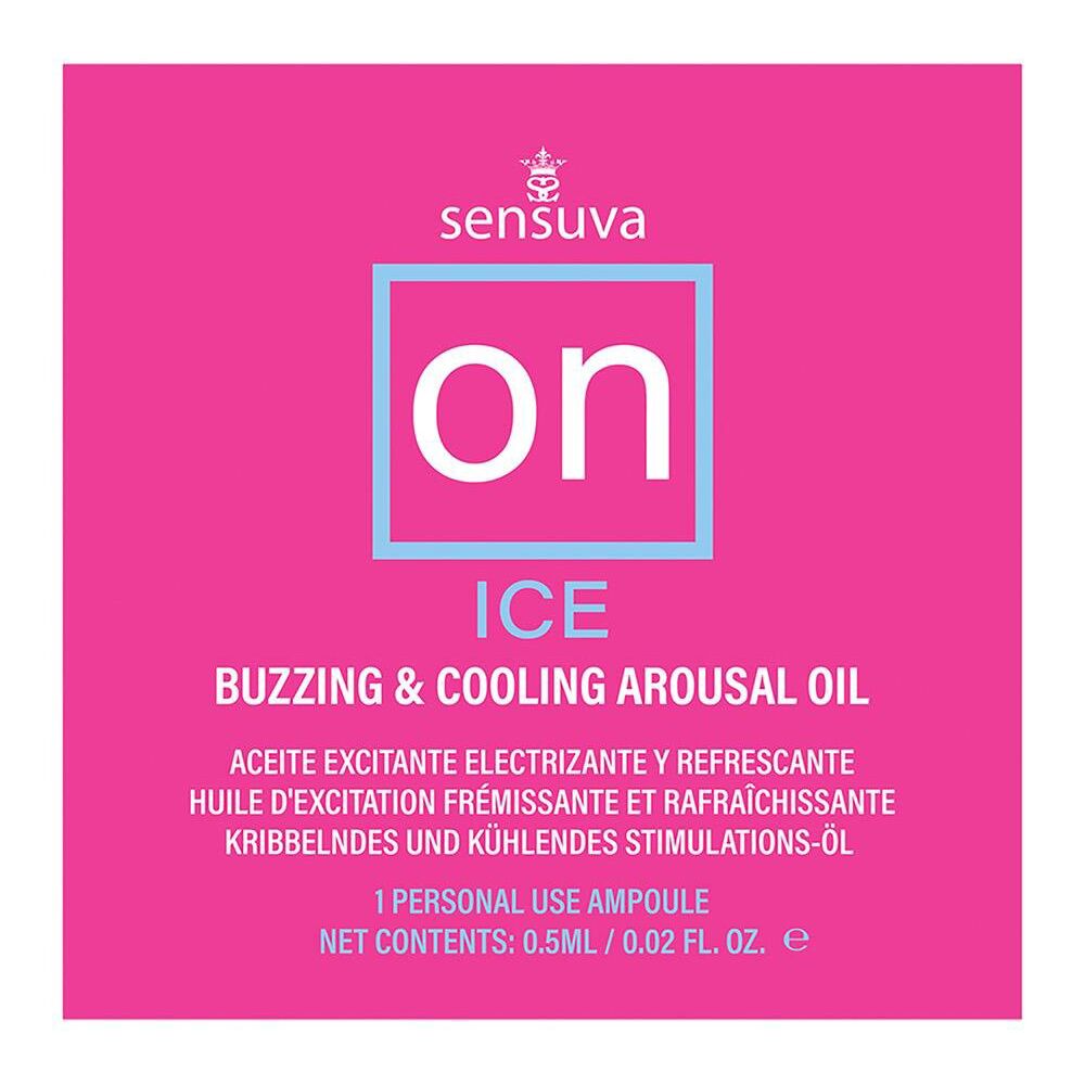 Пробник возбуждающего масла Sensuva – ON Arousal Oil for Her Ice (0,3 мл)