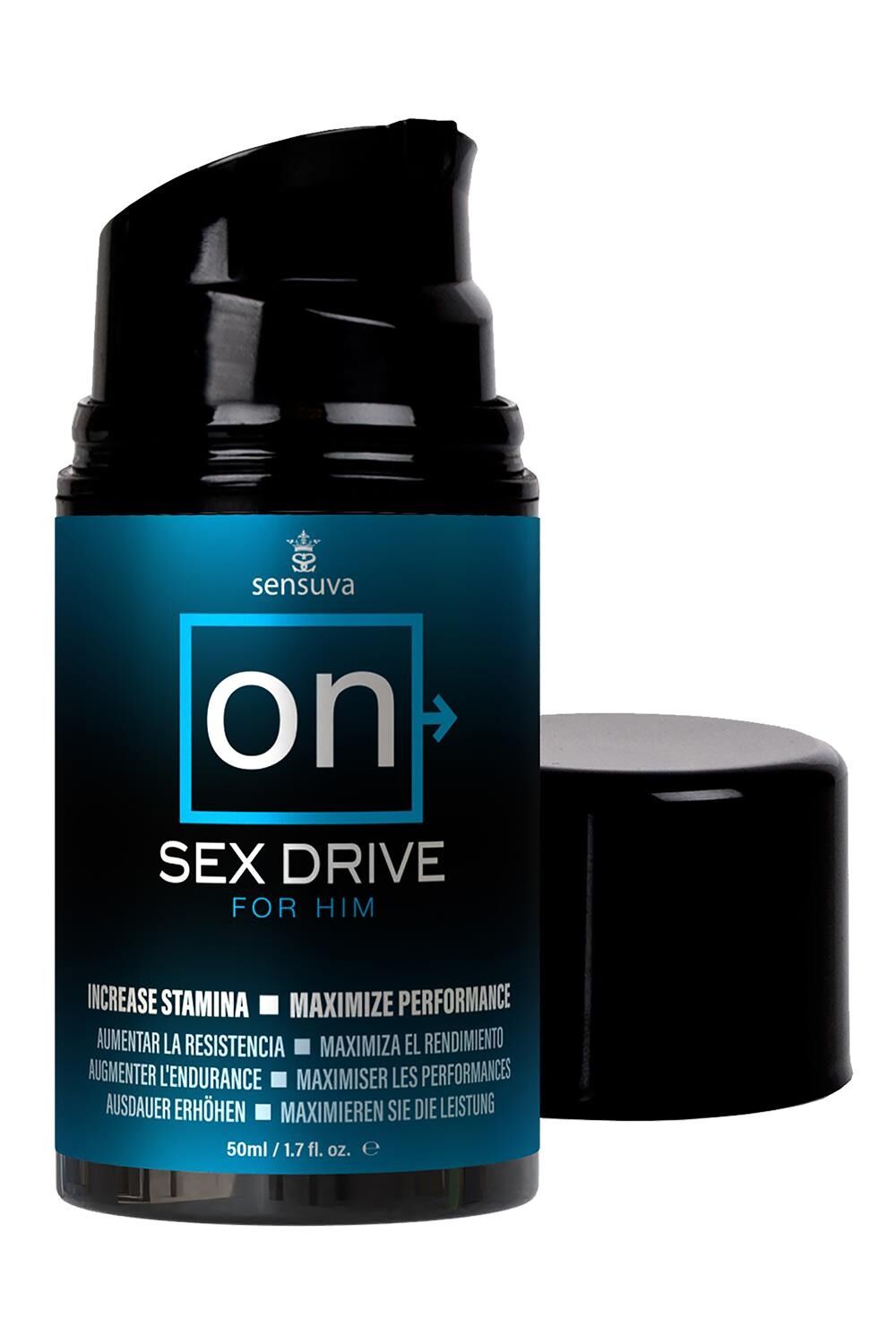 Крем для підвищення лібідо у чоловіків Sensuva ON Sex Drive for Him 50мл, з натуральними екстрактами
